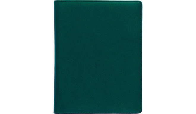 Book calendar Week A5 UNIVERSAL, spiral bound, Comfort covers (DARK GREEN) 00057/41163