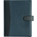 Book calendar Boss A5, WEEK vertical, spiral binding, LUX covers (BLUE) 00043/40073