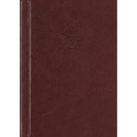 Book calendar Calendar notebook A6 DAY, synthetic leather (BROWN) 00029/40081 Book calendar Calendar notebook A6 DAY, synthetic leather (BROWN) 00029/40081