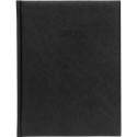 Book calendar WEEK A4 vertical, hardcover (BLACK) 00065/40653