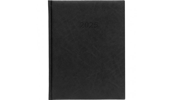 Book calendar WEEK A4 vertical, hardcover (BLACK) 00065/40653