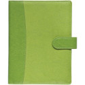 Book calendar Boss Day A5, spiral binding, LUX cover, (OLIVE GREEN) 00041/40303