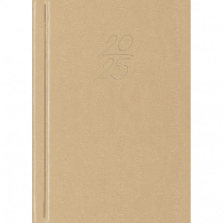 Book calendar Calendar notebook A6 DAY, synthetic leather (DARK PINK) 00029/40359