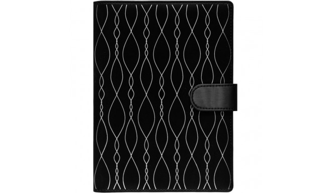 Book calendar Boss A5 DAY, spiral bound, FASHION covers (BLACK SHINING) 00070/40272