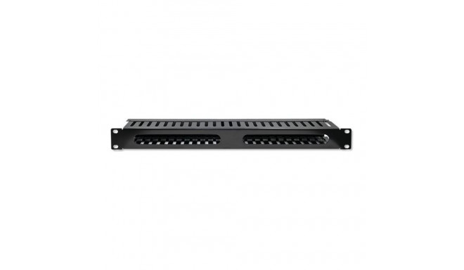 QOLTEC 54514 Cable Organizer for 19inches racks / 24 ports / 1U