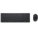 DELL KM555 keyboard Mouse included Universal RF Wireless + Bluetooth QWERTY Ukrainian Black