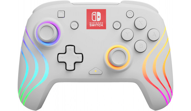 PDP wireless controller Afterglow Wave Nintendo Switch, white