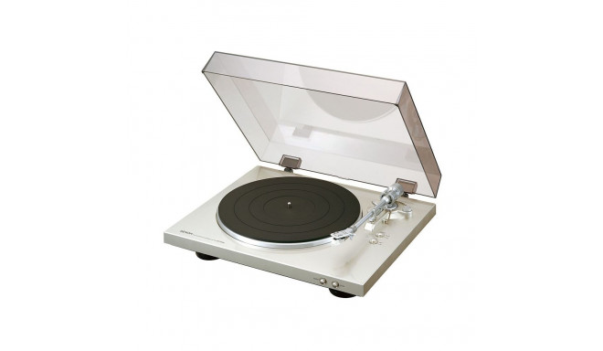 Denon DP-300F hõbedane vinüülplaadimängija