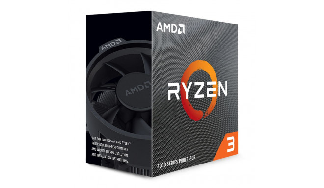 AMD | Ryzen 3 4100 | 3.8 GHz | AM4 | Processor threads 8 | AMD | Processor cores 4