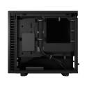 Fractal Design | Define 7 Nano | Side window | Black Solid | Mini ITX,  Mini-DTX | Power supply incl