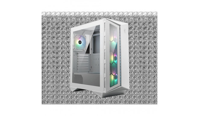 MSI MPG GUNGNIR 110R külgaken valge kesk-torn toiteplokk kaasas ei ATX