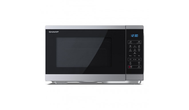 Sharp | Mikrolaineahi | YC-MS252AE-S | Vabalt seisev | 25 L | 900 W | Hõbedane