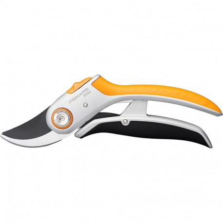 Fiskars vaheliti teradega oksakäärid Plus PowerLever P751 metallist, oranž/must