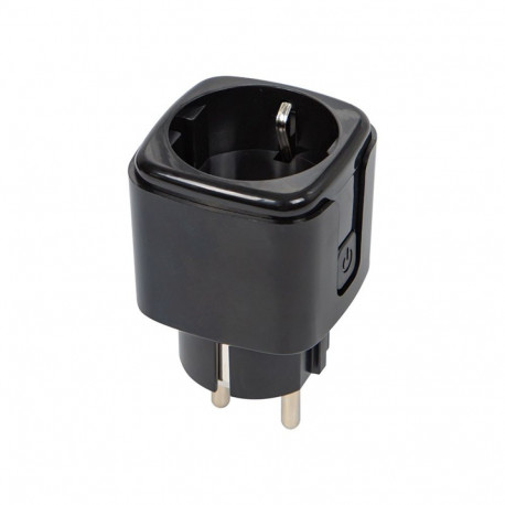 Nutikas WiFi-ga juhitav pistikupesa TUYA V3 must