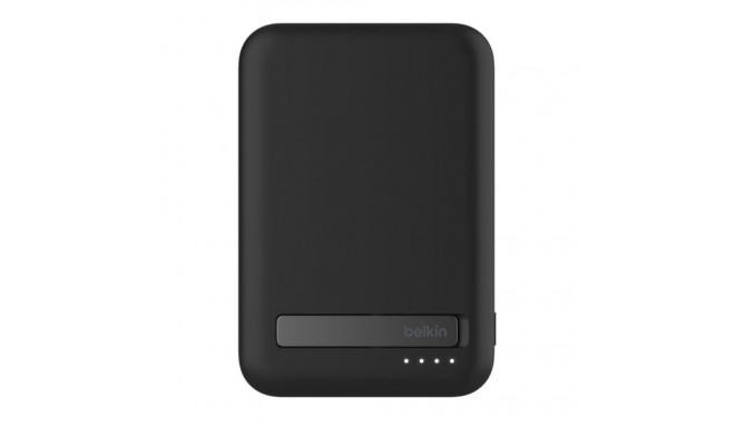 Powerbank with stand 8000mAh Qi2 MagSafe Black