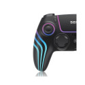 GameBox C3 RGB Light Play Station 4 / PC Wireless Bluetooth Controller Double Motor Vibration Black