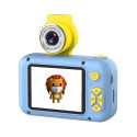 CP FL1 Kids HD 1080p Flip Lens Photo & Video Camera MicroSD 2''LCD color screen Blue