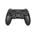 GameBox C1 Mängu konsool 4 / PC juhtmevaba Bluetoothi puldiga topeltmootoriga vibratsioon Must