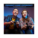 GameBox C3 RGB Light Mängukonsool 4 / PC Juhtmevaba Bluetoothi kontroller topeltmootoriga vibratsioo