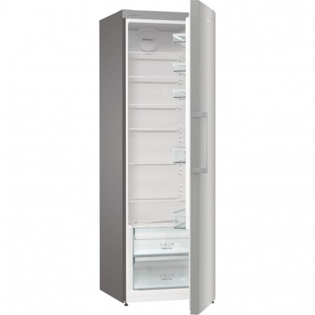 Gorenje R619EES5 fridge Freestanding 398 L E Grey, Metallic