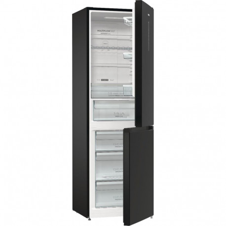 Gorenje külmik-sügavkülmik NRK6192ABK4 eraldiseisev 302L E, must