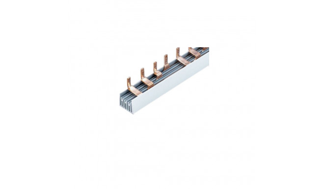 Busbar Pin 4P, 56 modules, 63A, 1.4x7mm, 1m