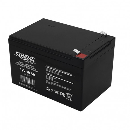 82-215# Akumulator żelowy 12v 10ah xtreme 152x100x95_6,5"