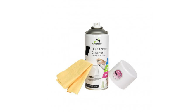 TRACER FOAM WITH MICROFIBRE WIPE 400 ML