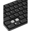 RIVA Slim Metal Scissor Keyboard, black - DE Layout