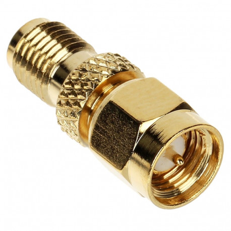 SMA-RP-SMA male-female adapter