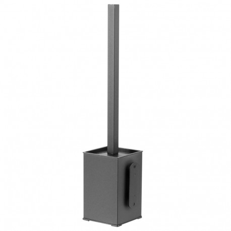 MEDICLINICS Harmonia ES1003B Brush Holder, Stainless Steel, Black