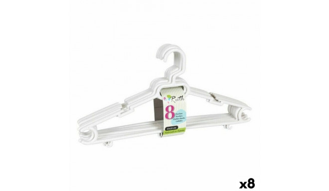 Вешалки Ruth Dem Ruth Пластик 8 Предметы 43 x 22 x 6 cm (8 штук)