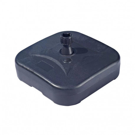 Base for beach umbrella Marbueno Black Plastic 45 x 14 x 45 cm