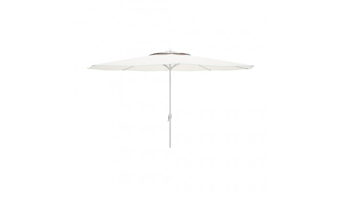 Parasol przeciwsłoneczny Marbueno Valge Polüester Teras Ø 270 cm