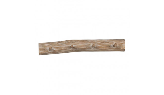 Wall mounted coat hanger Fir wood 50 x 8 x 7 cm