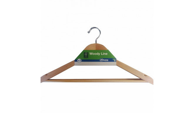 Hangers Mondex Suit Ecological Natural Wood 3 Units (43 x 22,5 cm)