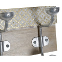 Uz sienas piestiprināts mēteļa pakaramais DKD Home Decor 46 x 15 x 10 cm Metāls Vintage Mango koks K