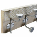Настенная вешалка DKD Home Decor 46 x 15 x 10 cm Металл Vintage Древесина манго Маринованный