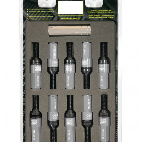 Винтовой комплект OMP OMPS09971404 28 mm Серый M14 x 1,25