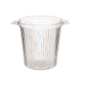 Jää-ämber Triibud Plastmass 16,5 x 17 x 21 cm (12 Ühikut)