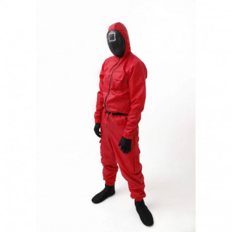 GoodBuy Costume from the movie series Squid Game red L size