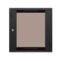 Extralink Rack cabinet Premium 4U 600x450 Black tool-free mounting, wall-mounted