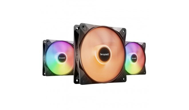 be quiet! LIGHT WINGS LX 120mm PWM High Speed 3-Pack Black Computer case Fan 12 cm 3 pc(s)