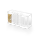 Network Modular Plug RJ45 (8P8C) CAT5/5e UTP for Solid and Stranded Cable (100 pcs)