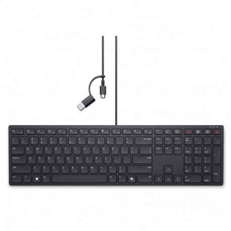 Dell | KB525C | Keyboard | Wired | Estonian | Black