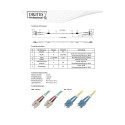 DIGITUS Fiber Optic Patch Cord, SC/SC Multimode 50/125 µ, OM3, Duplex, 5m