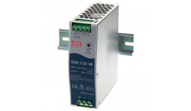 BLACKBOX DIN RAIL POWER SUPPLIES - 48VDC, 120W