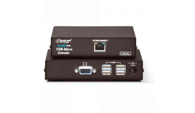 BLACKBOX MICRO KVM EXTENDER – VGA, USB 1.1 - SINGLE VGA, USB 1.1