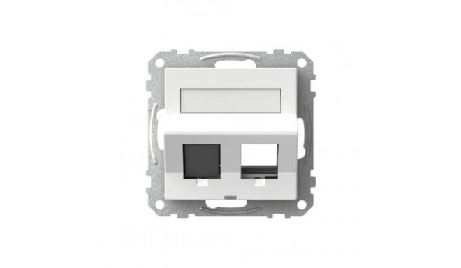 SCHNEIDER ELECTRIC EXXACT DATACASE ACTASSI/KEYSTONE OBLIQUE WHITE