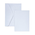Kaarditoorik ja ümbrik Smooth White C6 – 5tk
